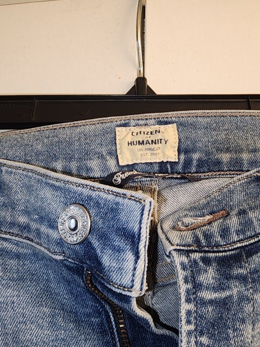 Citizens of Humanity Rocket Ankle Jeans Womens Size 25 Blue High Rise Skinny - Picture 2 of 5